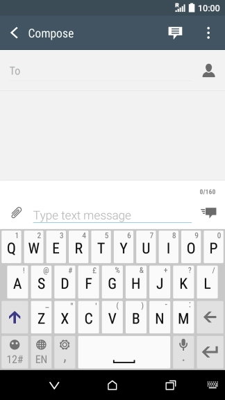 Open a new note, message or email message to bring up the keypad and your phone is ready for text input.