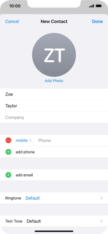 Press Phone and key in the required phone number.