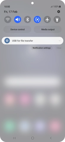 Press the drop down list.