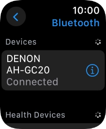 Press the Digital Crown several times to return to standby mode.
