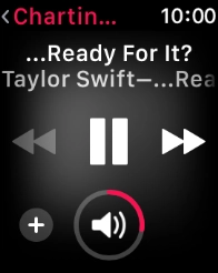 Press the Digital Crown twice to return to the home screen.