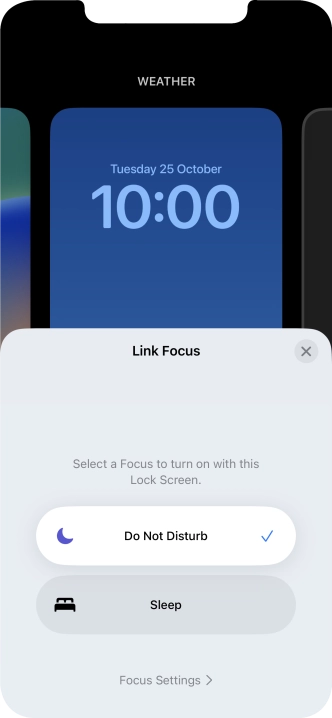 Press the close icon.