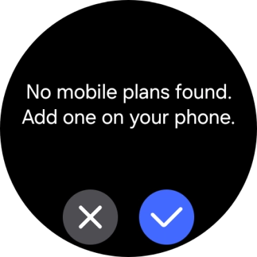 Press the confirm icon.