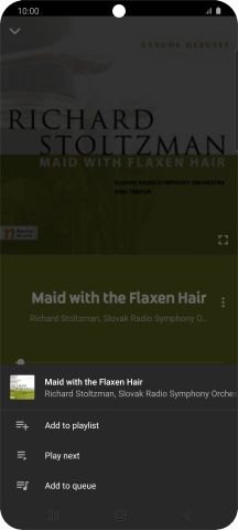 Press Add to playlist.