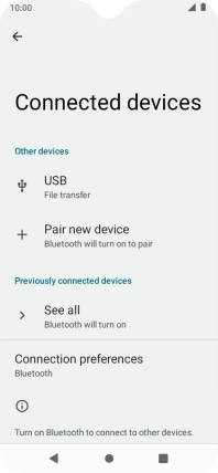 Press Pair new device.