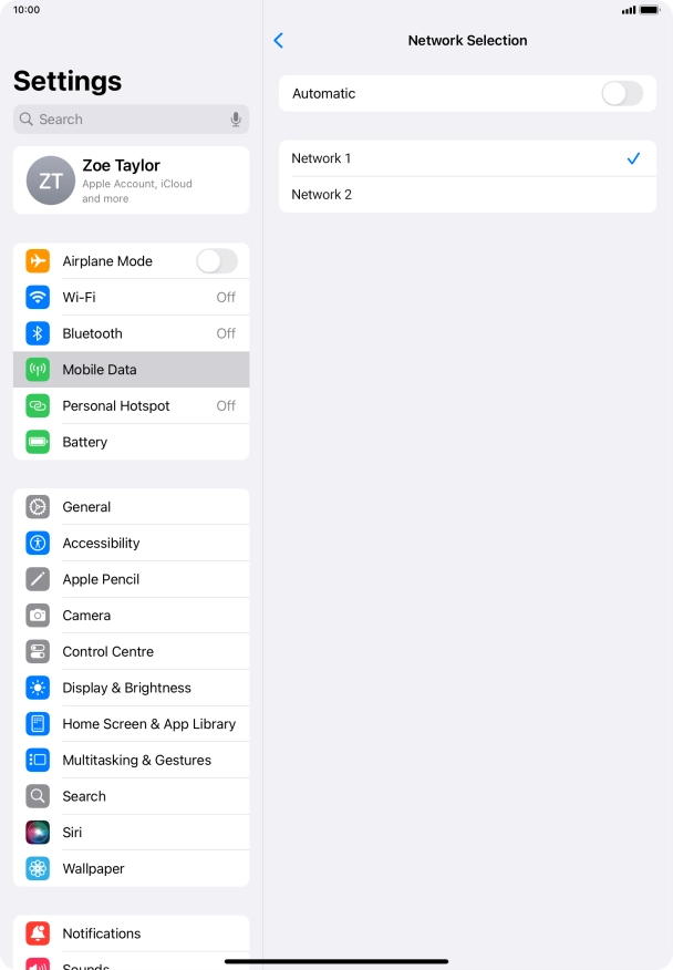 Slide your finger upwards starting from the bottom of the screen to return to the home screen.