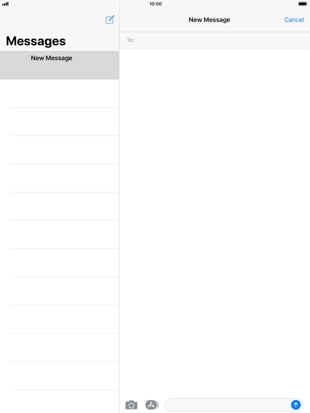 Press To: and key in the first letters of the recipient's name. Press To: and key in the first letters of the recipient's name.