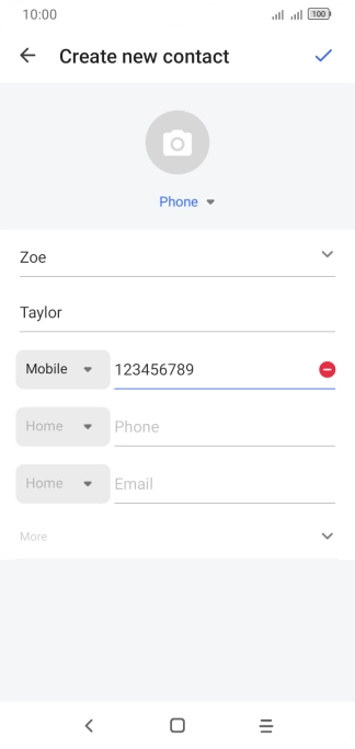 Press the save icon.