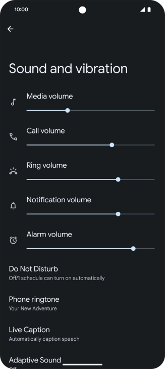 Press Phone ringtone.