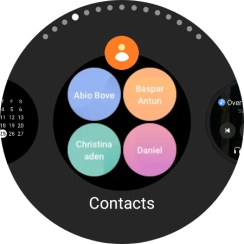 Press the required widget to add it. Press the required widget to add it.