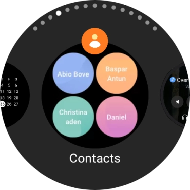 Press the required widget to add it. Press the required widget to add it.