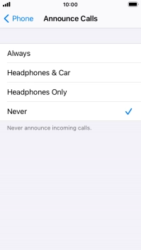 Press Always to turn on the function when silent mode is turned off.