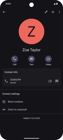 Slide your finger upwards starting from the bottom of the screen to return to the home screen.