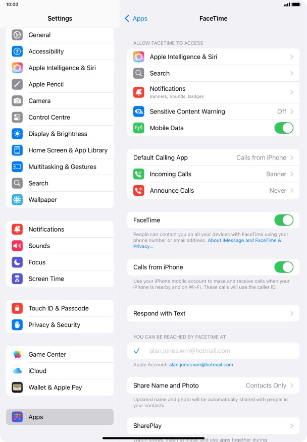Press the indicator next to Press the indicator next to