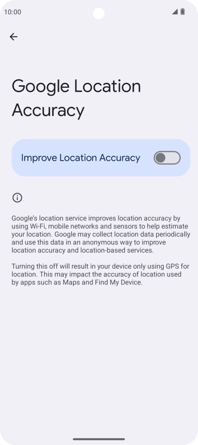 If you press the indicator next to If you press the indicator next to