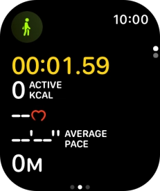 Slide your finger right starting from the left side of the screen.