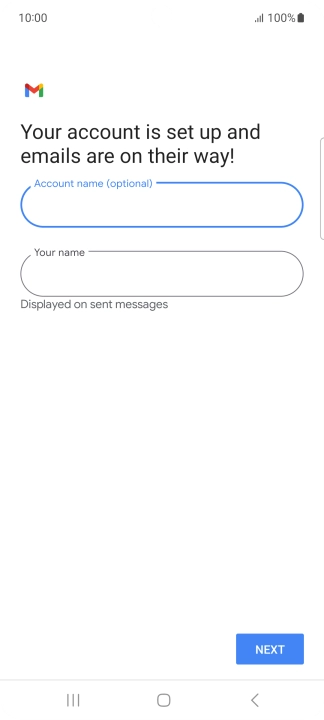 Press the field below 