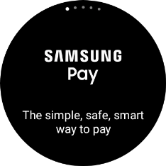 Press and hold the Return key to activate Samsung Pay. Press and hold the Return key to activate Samsung Pay.