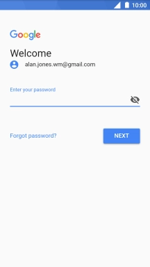 Press the field below 