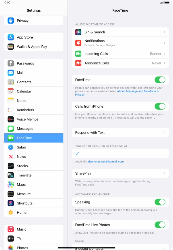 Press the indicator next to Press the indicator next to