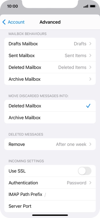 Press Authentication.