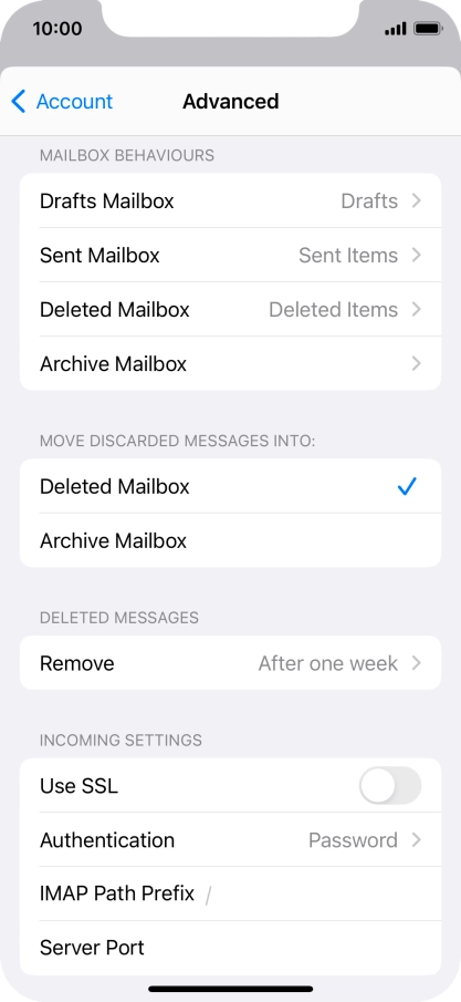 Press Authentication.