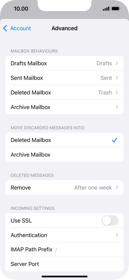 Press Authentication.