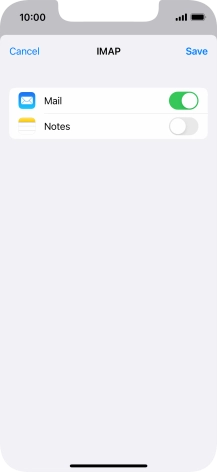 Press Save. Your email account has now been set up. To select more settings for incoming and outgoing server, proceed with the following steps.