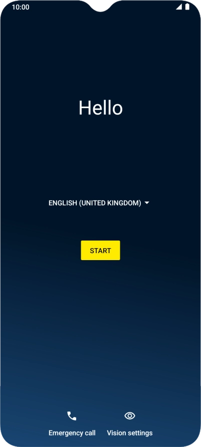 Press the drop down list.