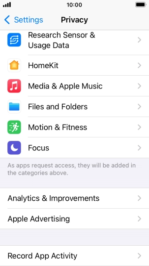 Press Record App Activity.