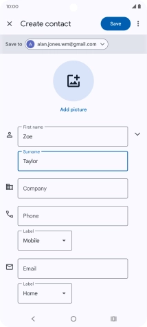 Press Phone and key in the required phone number.