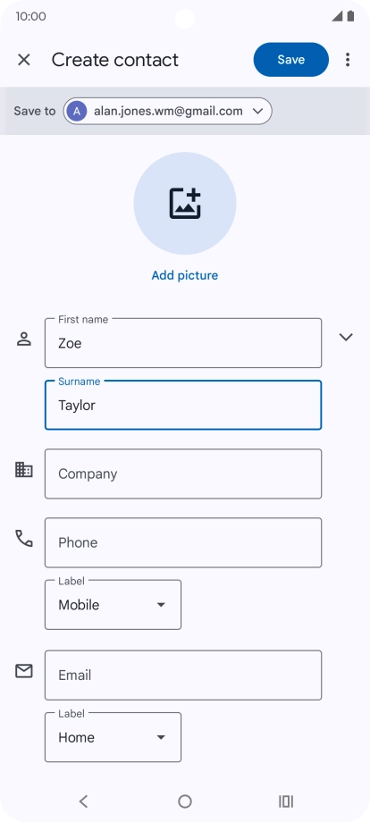 Press Phone and key in the required phone number.