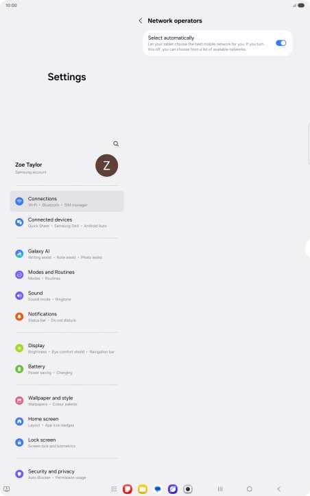 Press the indicator next to Press the indicator next to