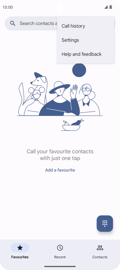 Press Settings. Press Settings.