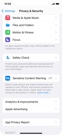 Press Sensitive Content Warning.