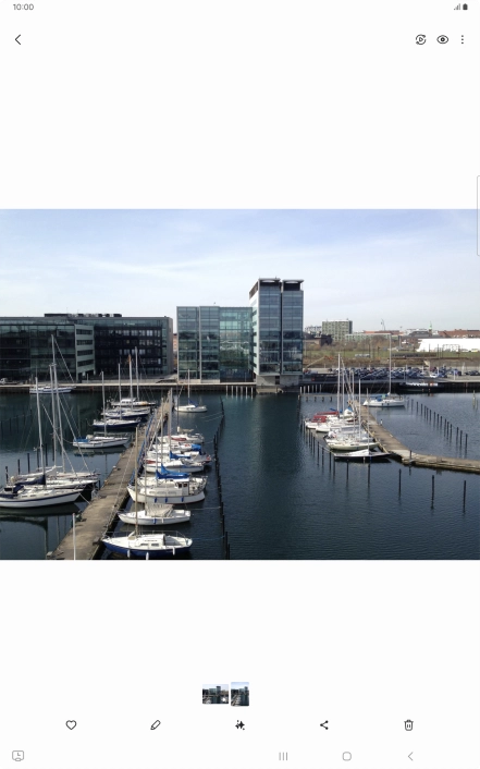 Go to the required picture. Go to the required picture.