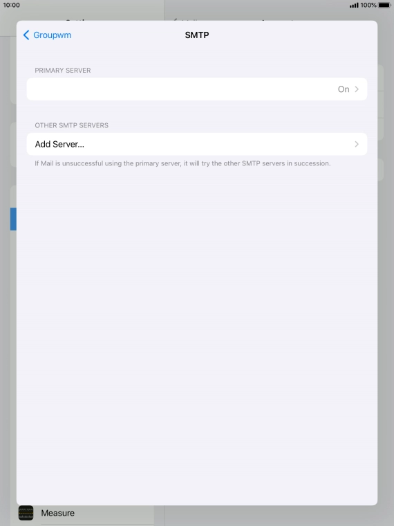 Press the field below 