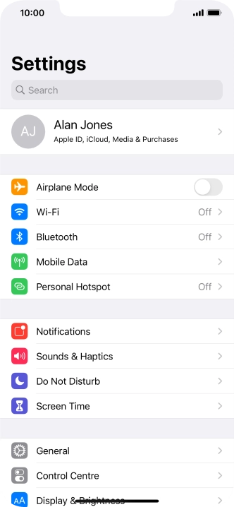 Press Notifications.