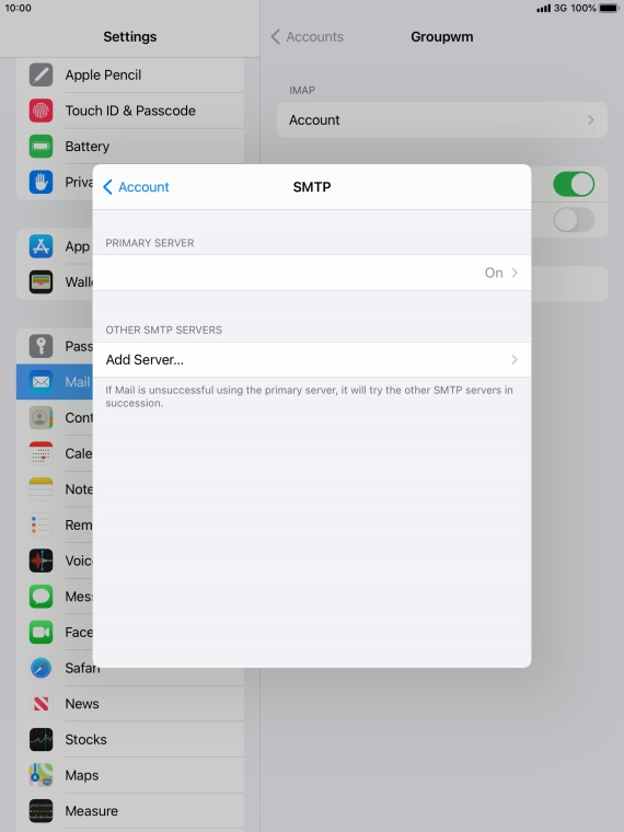 Press the field below Press the field below