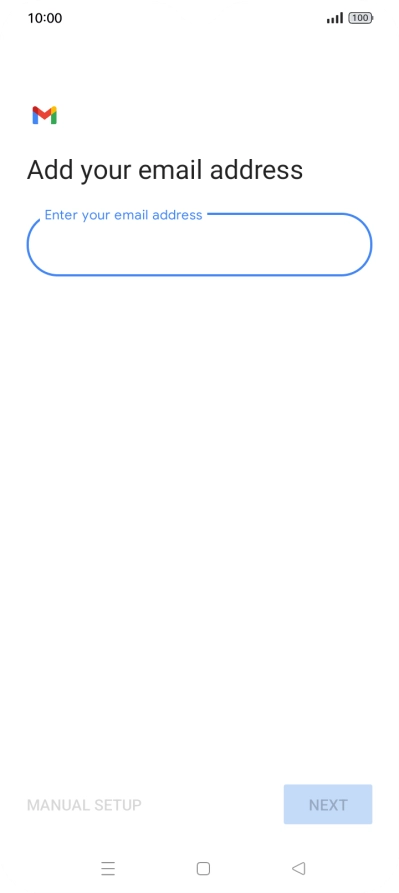 Press the field below 