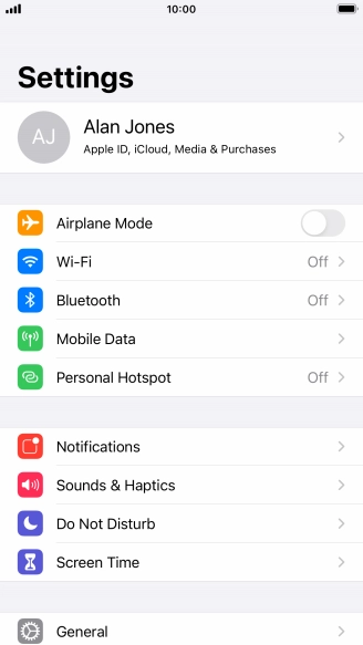 Press Sounds & Haptics.