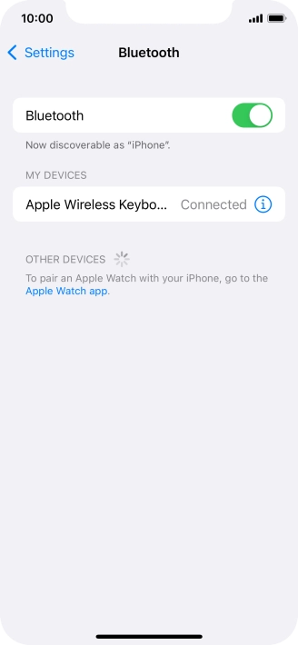 Slide your finger upwards starting from the bottom of the screen to return to the home screen.