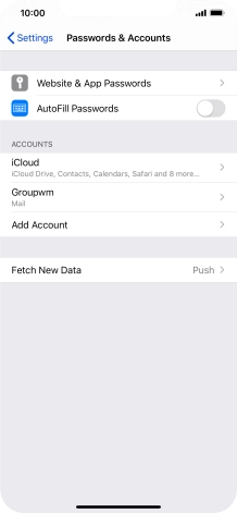Press Fetch New Data.