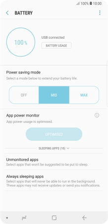 Press the Home key to return to the home screen. Press the Home key to return to the home screen.