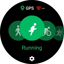 Press the settings icon.