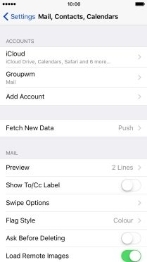 Press Fetch New Data.