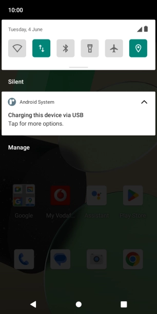Press Tap for more options..