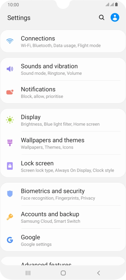 Press Sounds and vibration.