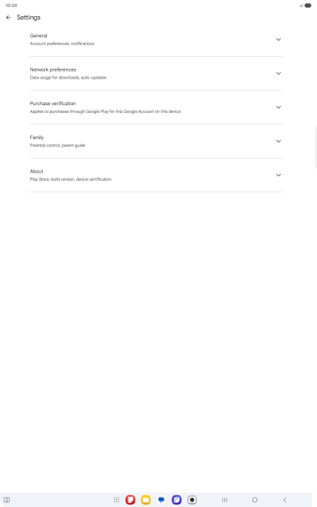Press Network preferences.