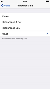 Press Always to turn on the function when silent mode is turned off.